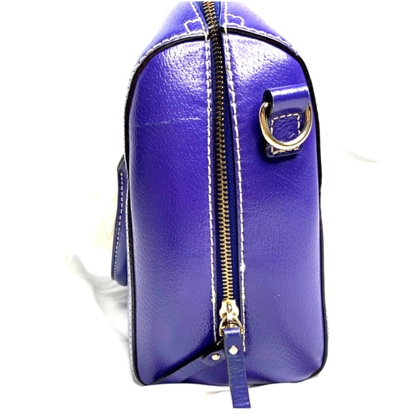 SOLD Kate Spade Royal Blue Top Handle/Crossbody - Picture 4 of 10